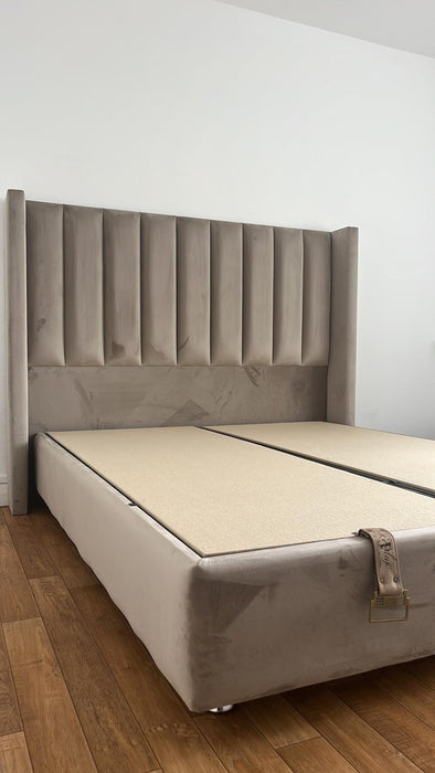 Lit coffre Ariane Taupe