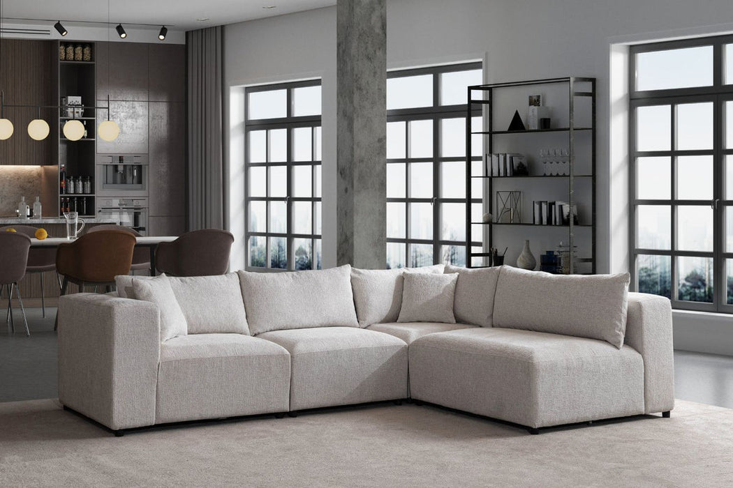Canapé Azra chenille Modulable 4+1