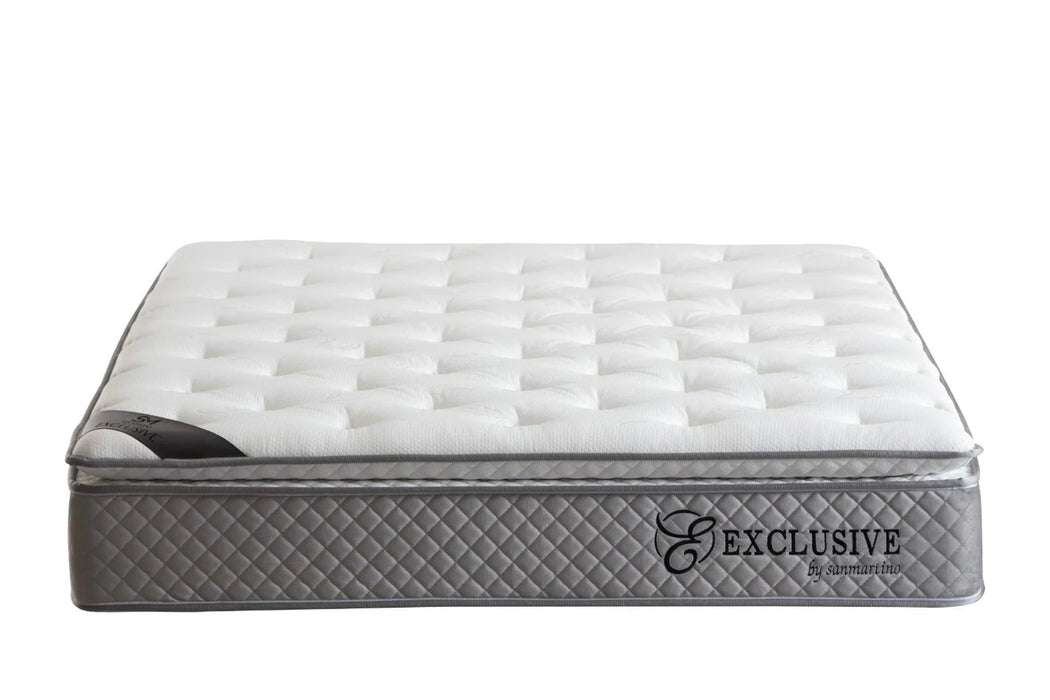 Matelas Exclusif Ressorts Beige - 32 cm avec surmatelas Intégré
