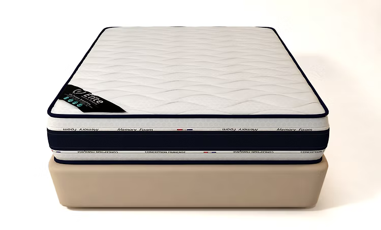 Matelas Élite Mousse à Mémoire De Forme 90x190 - 140x190 – 160x200 – 180x200 | Épaisseur 22 cm