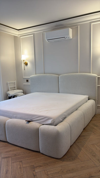 Lit coffre Méga blanc