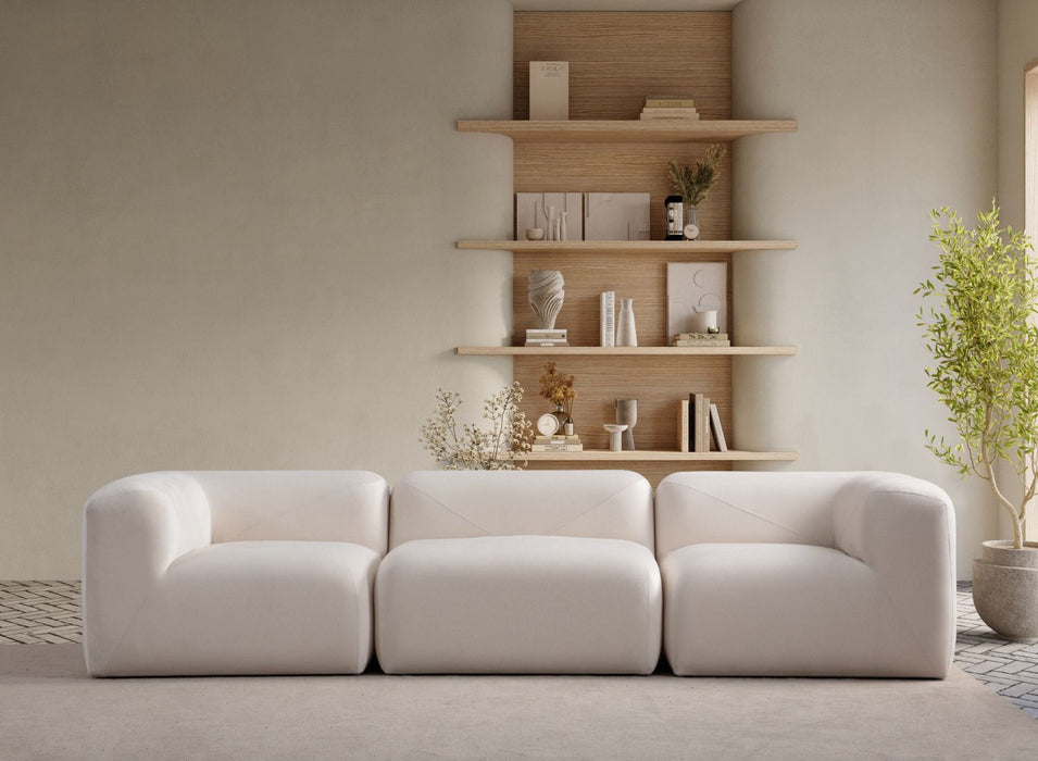 Canapé nuage chenille Modulable