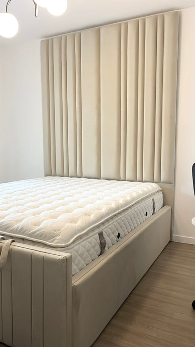 Lit coffre sur mesure Lumio coloris personnalisable H245 cm - Posé au sol