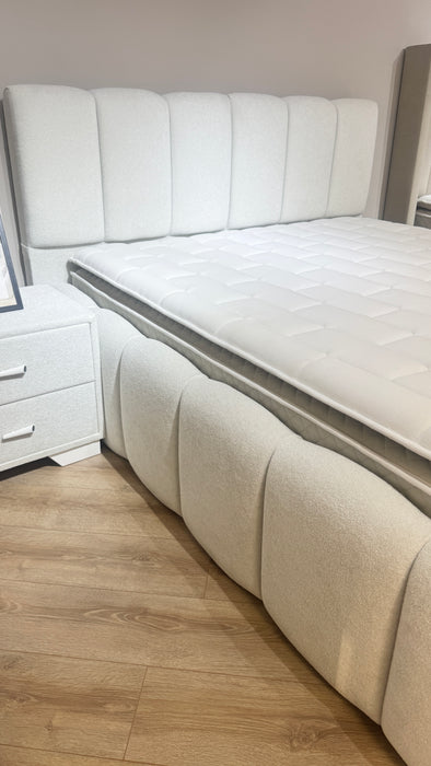 Lit coffre Nuage blanc