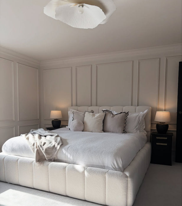 Lit coffre Nuage blanc