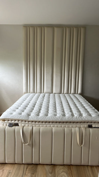Lit coffre sur mesure Lumio coloris personnalisable H245 cm - Posé au sol