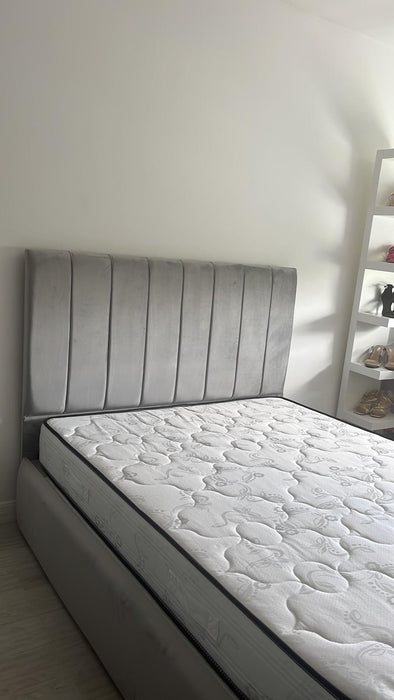 Cadre de lit Polo gris