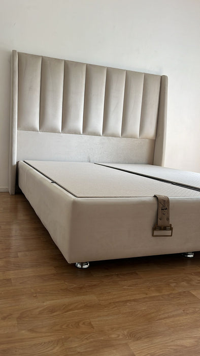 Lit coffre Relax beige