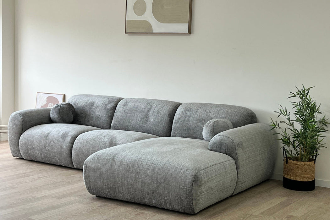 Canapé Cloud Tissu Marbella Gris