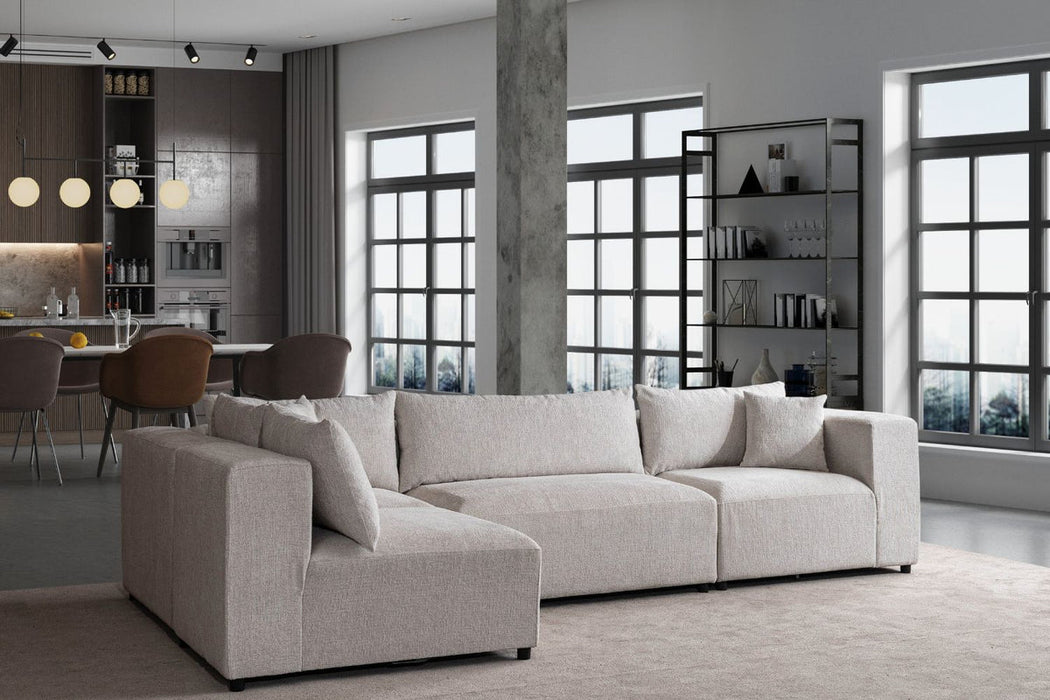 Canapé Azra chenille Modulable 4+1