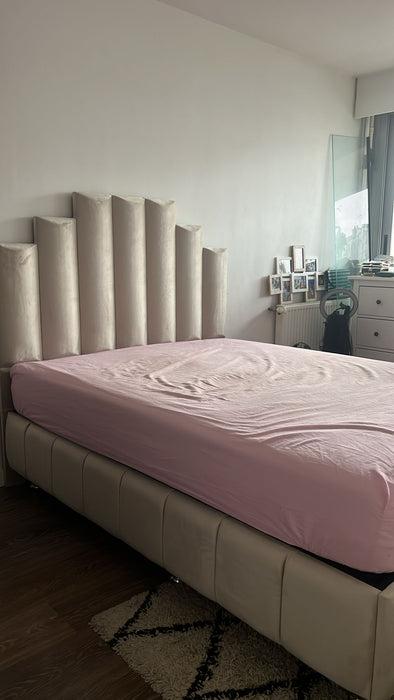 Lit coffre Natura beige