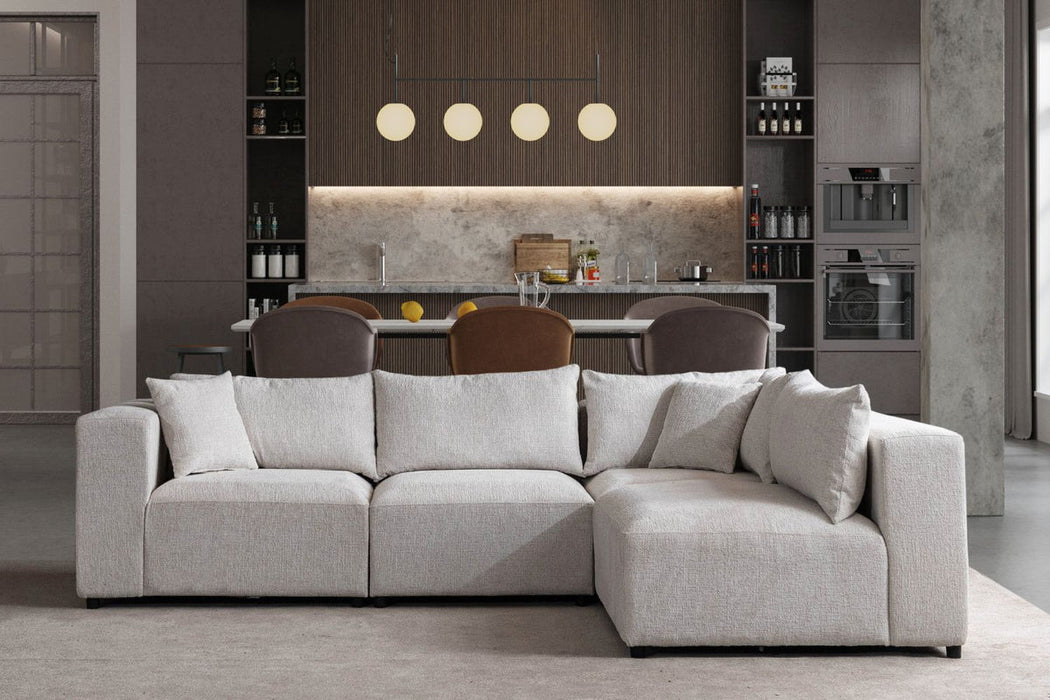 Canapé Azra chenille Modulable 4+1