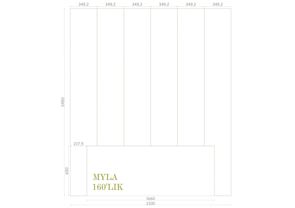 Lit coffre sur mesure Myla coloris personnalisable H245 cm - Relax Meubles