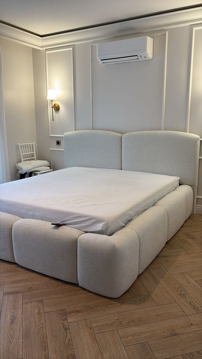 Lit coffre Méga blanc