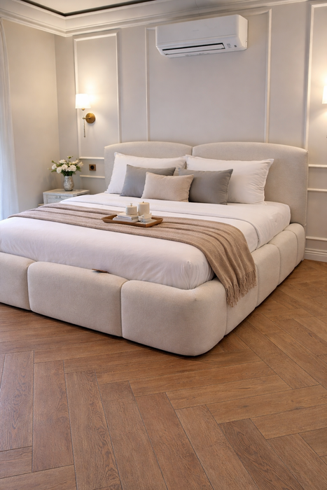 Lit coffre Méga blanc