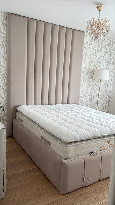 Matelas Royal Ressorts Beige - 36 cm avec surmatelas Intégré