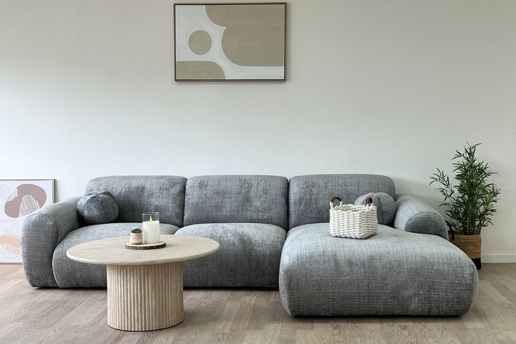 Canapé Cloud Tissu Marbella Gris