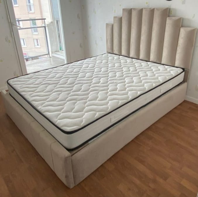Cadre de lit Natura beige