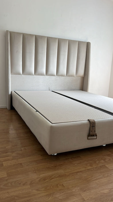 Lit coffre Relax beige