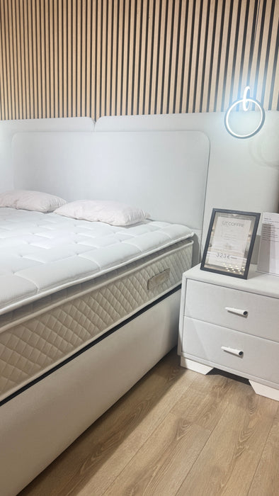 Lit coffre sur mesure Zen coloris personnalisable H130 cm