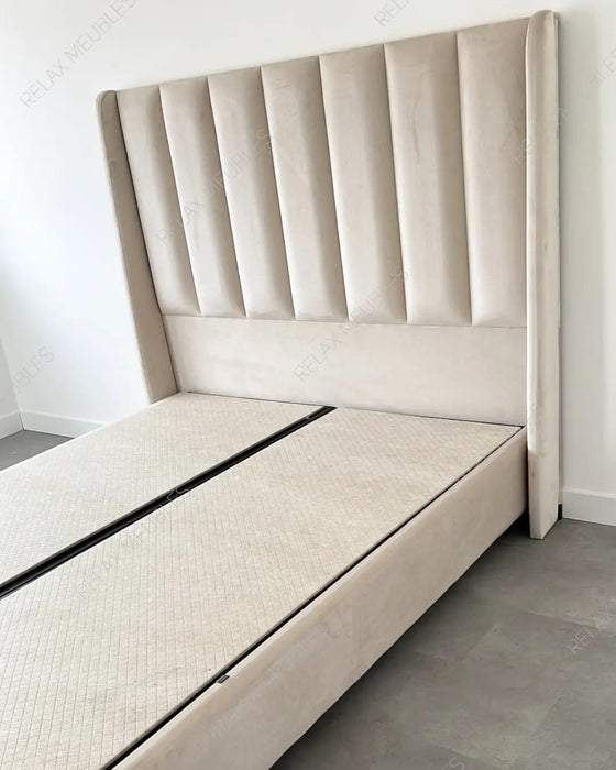 Lit coffre Relax beige