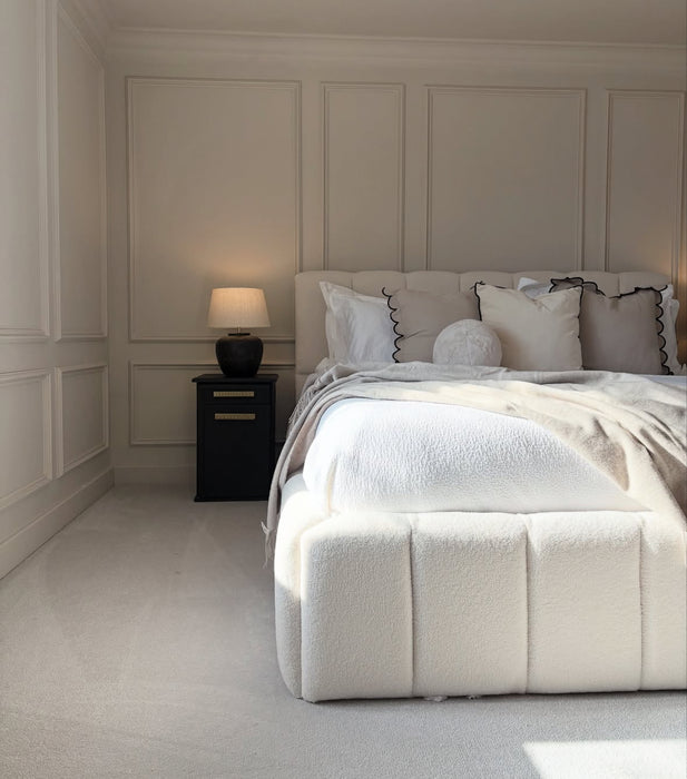 Lit coffre Nuage blanc