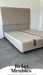 Lit coffre Kristal beige Velours - Relax Meubles