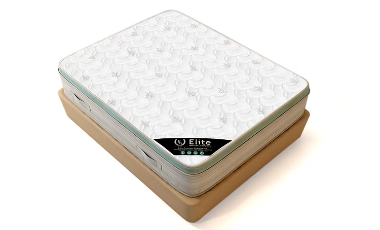 Matelas Élite Mousse à Mémoire De Forme 90x190 - 140x190 – 160x200 – 180x200 | Épaisseur 27 cm – ALOE VERA